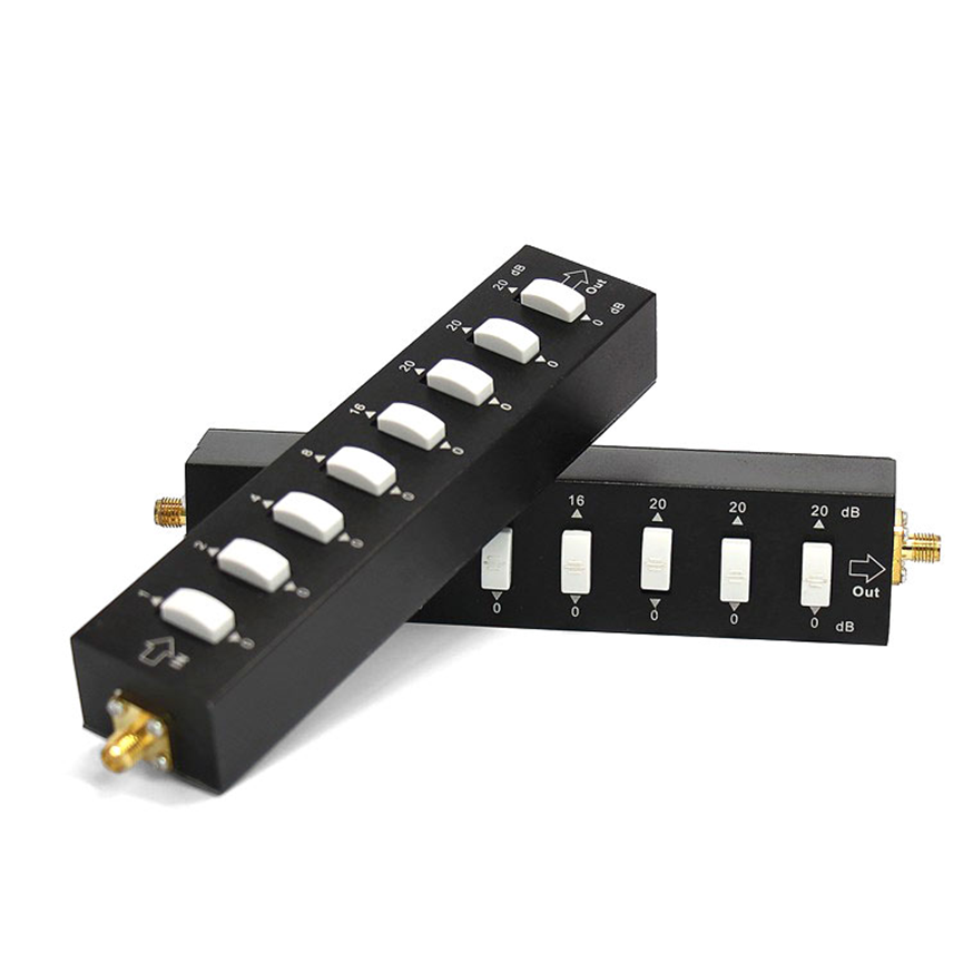  新巴尔虎右步进可调衰减器SMA接口或N型接口0-90DB可调可选
